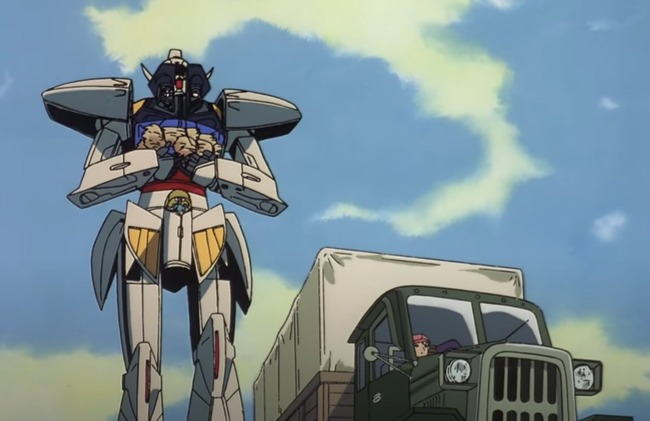 やっぱターンエーといえば牛をしまうシーンとヒゲブーメランだよな！