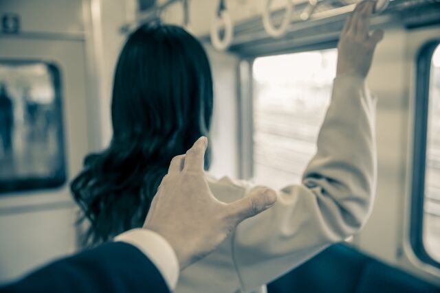 電車で痴漢をした男に拘禁刑8カ月の実刑判決、前科8犯の常習痴漢