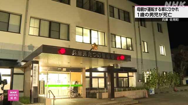 1歳男児が帰宅した母親の車にはねられ死亡
