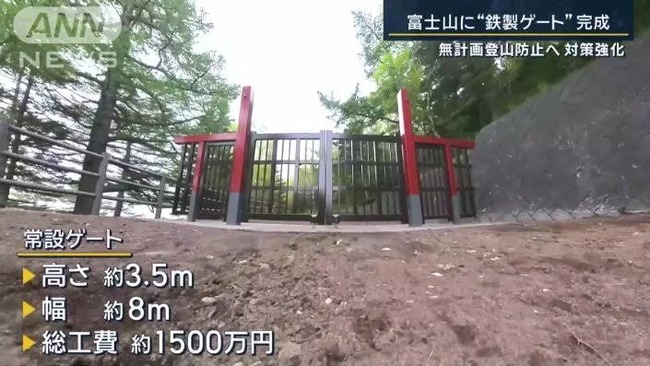 【朗報】富士山ゲート、完成