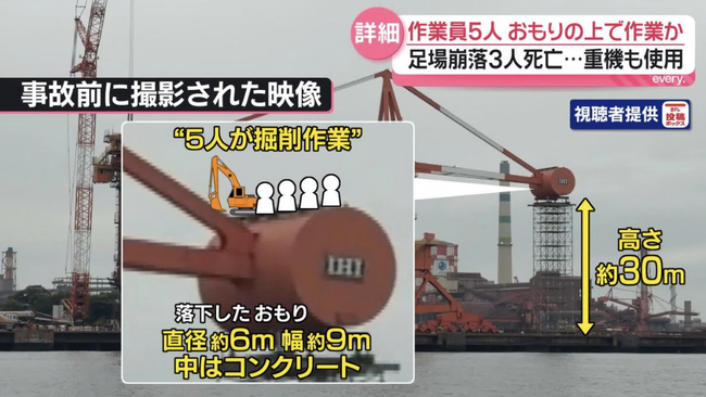 川崎の足場崩落事故、現場が特殊すぎる
