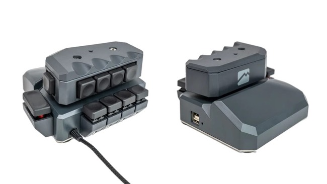 【画像】握って操作するタイプの新作片手デバイス、かっこいい