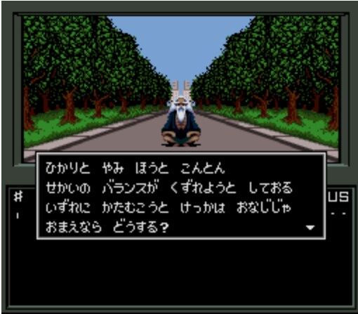 真・女神転生「ロウとカオス、お前はどっちを選ぶ？」←これ