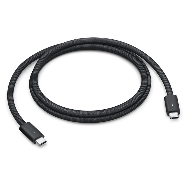 Appleから「Thunderbolt 5(USB-C) Proケーブル(1m)」が発売　お値段9,980円