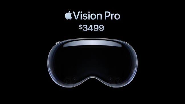 【速報】 Apple、未来すぎるARデバイス『Vision Pro』を発表