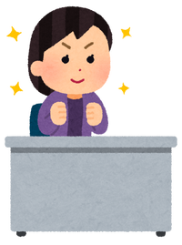 yaruki_aru_casual_woman