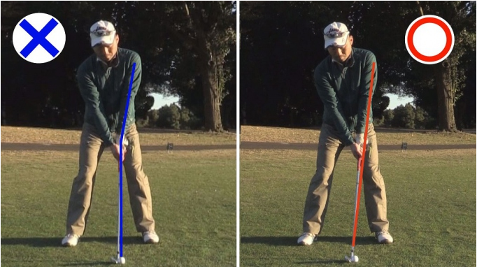 ショートアイアン ウェッジをフルスイングする時のアドレス フェース向き 振る方向 Golf外伝