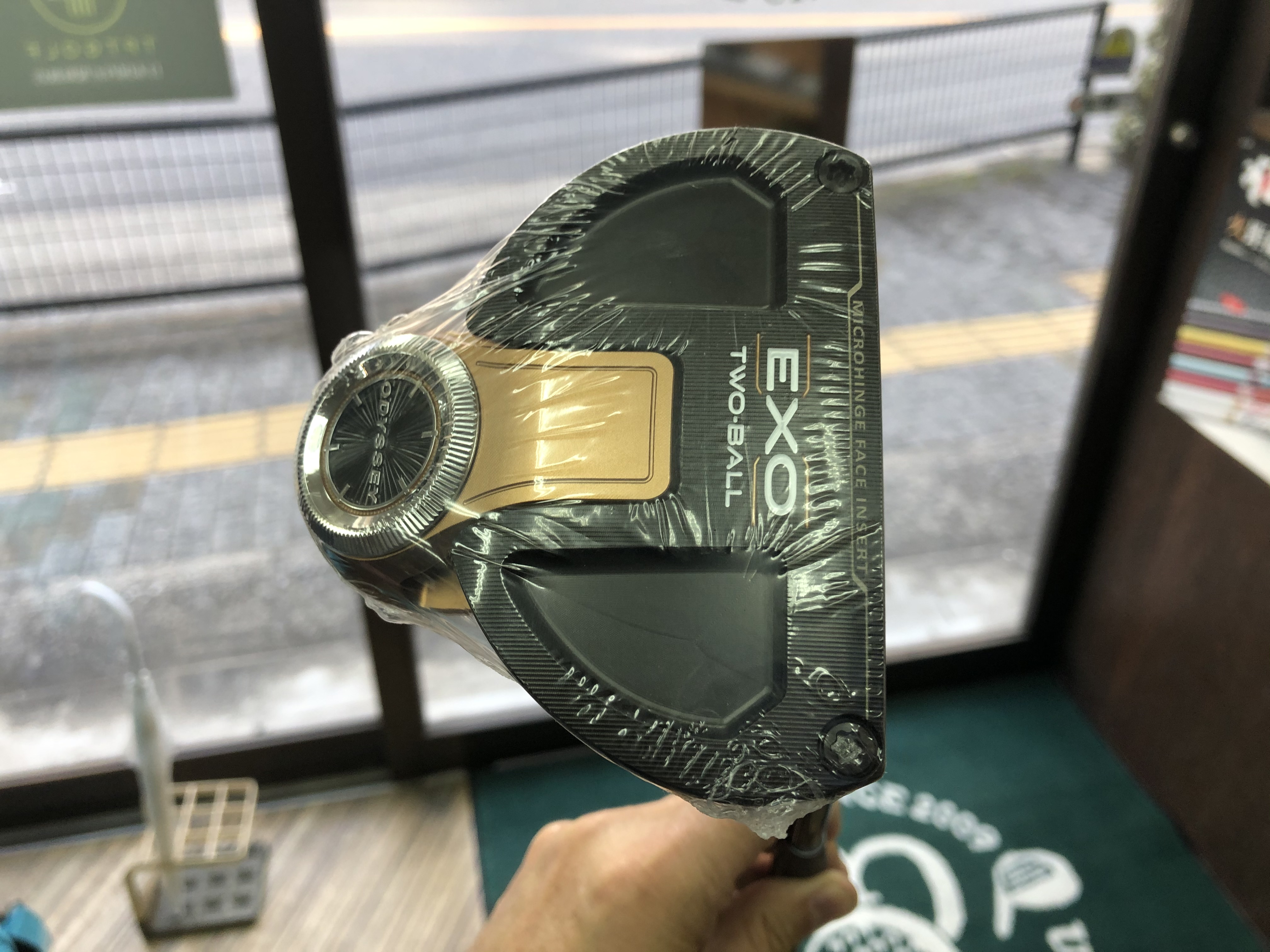 EXO TWO BALL パター ブラック/ゴールド 【公式通販】