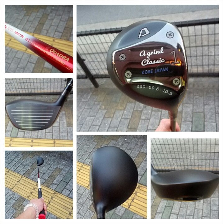 Ａ　グラインド　Ａ ＧＲＩＮＤ クラシック　ドライバー　９．５度　ヘッドのみ A GRIND クラシックドライバー 9.5 ヘッドのみ
