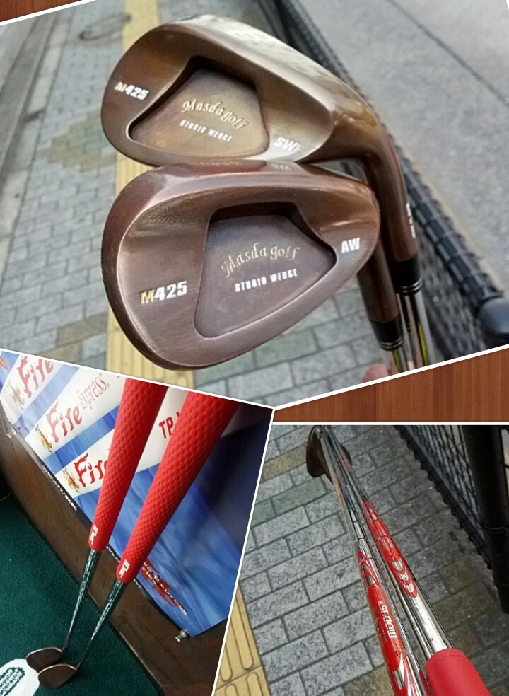 Masdagolf M425 スタジオウェッジ AW SW 漂う 2本 ATTAS
