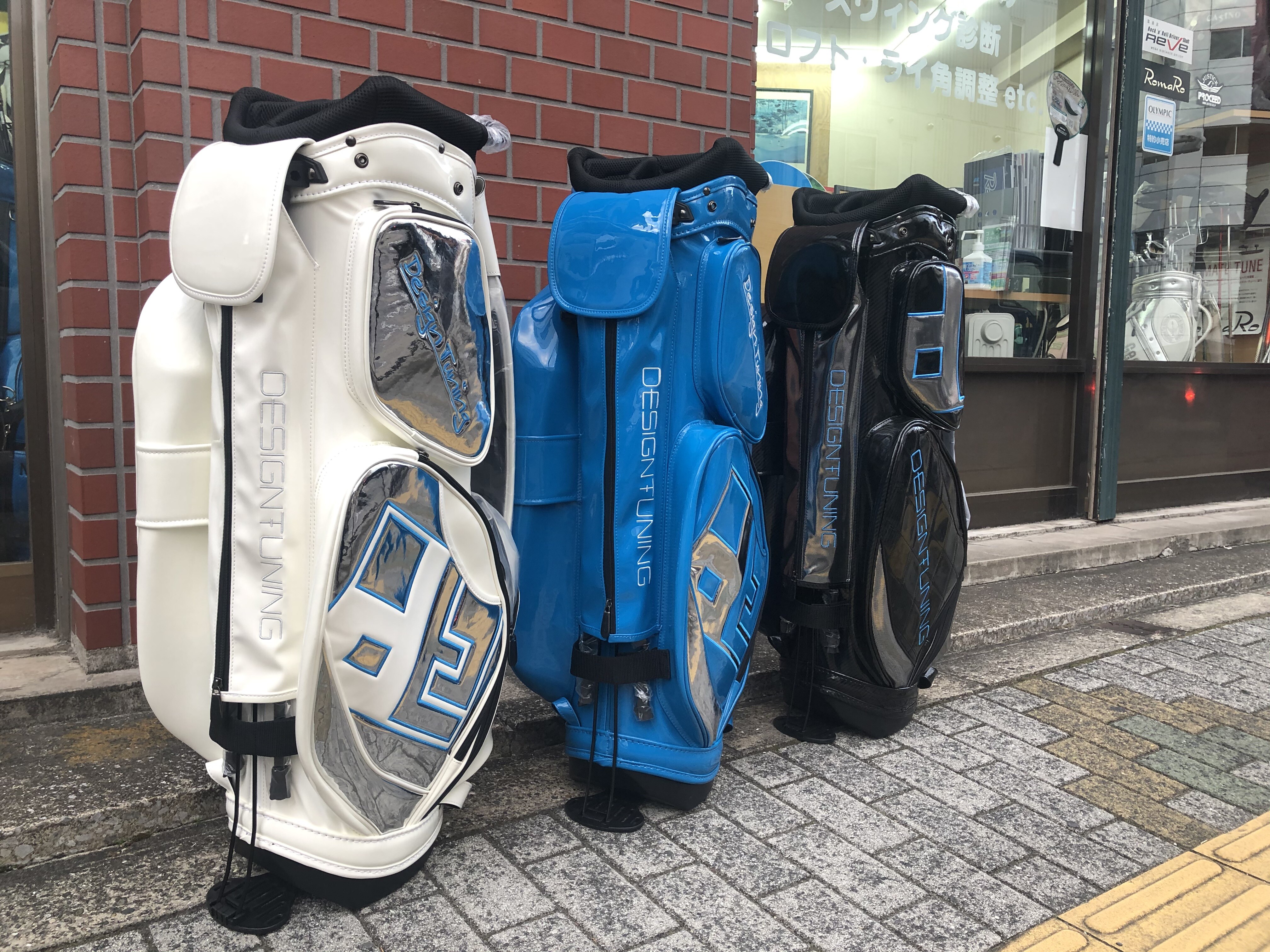 Design Tuning ゴルフバッグ 青 限定生産品】デザインチューニング キャディバッグ 2023年モデル