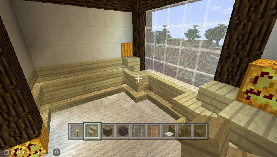 Minecraft オシャレな外観にあう内装を作りたい その9 ゴリラがゲームをやってみた Minecraft オシャレな外観にあう内装を作りたい その9 ゴリラがゲームをやってみた