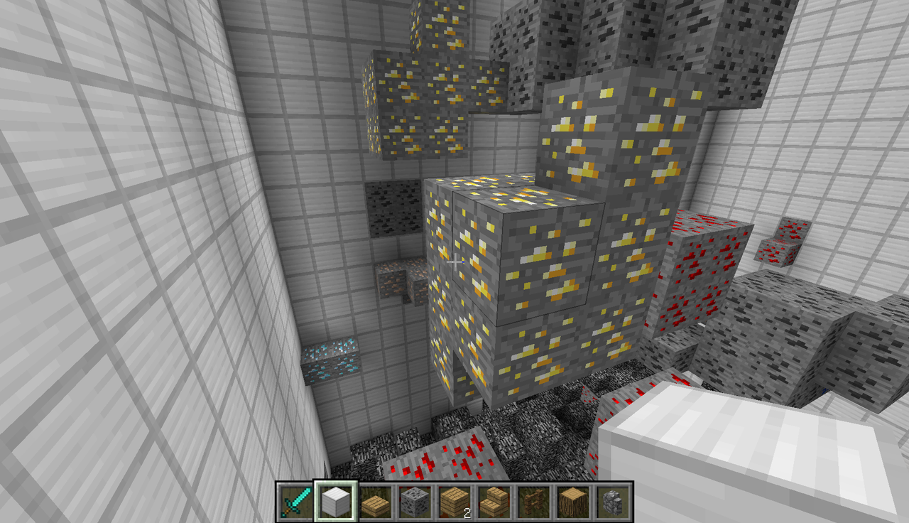 Minecraft 鉱物を避けて岩盤まで掘ってみる ゴリラがゲームをやってみた Minecraft 鉱物を避けて岩盤まで掘ってみる ゴリラがゲームをやってみた