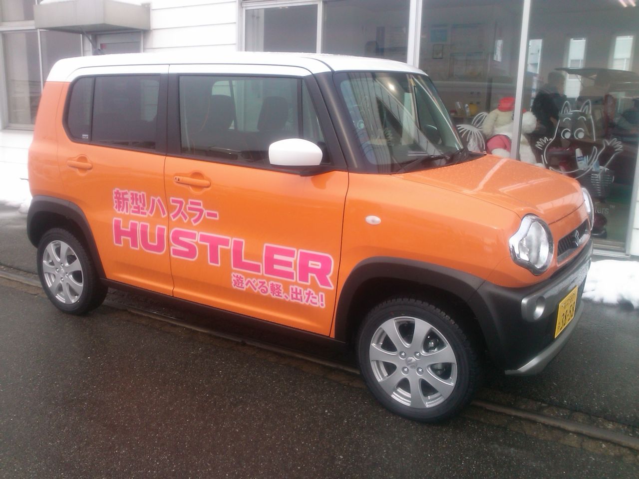 スズキのハスラー試乗 ごまと私