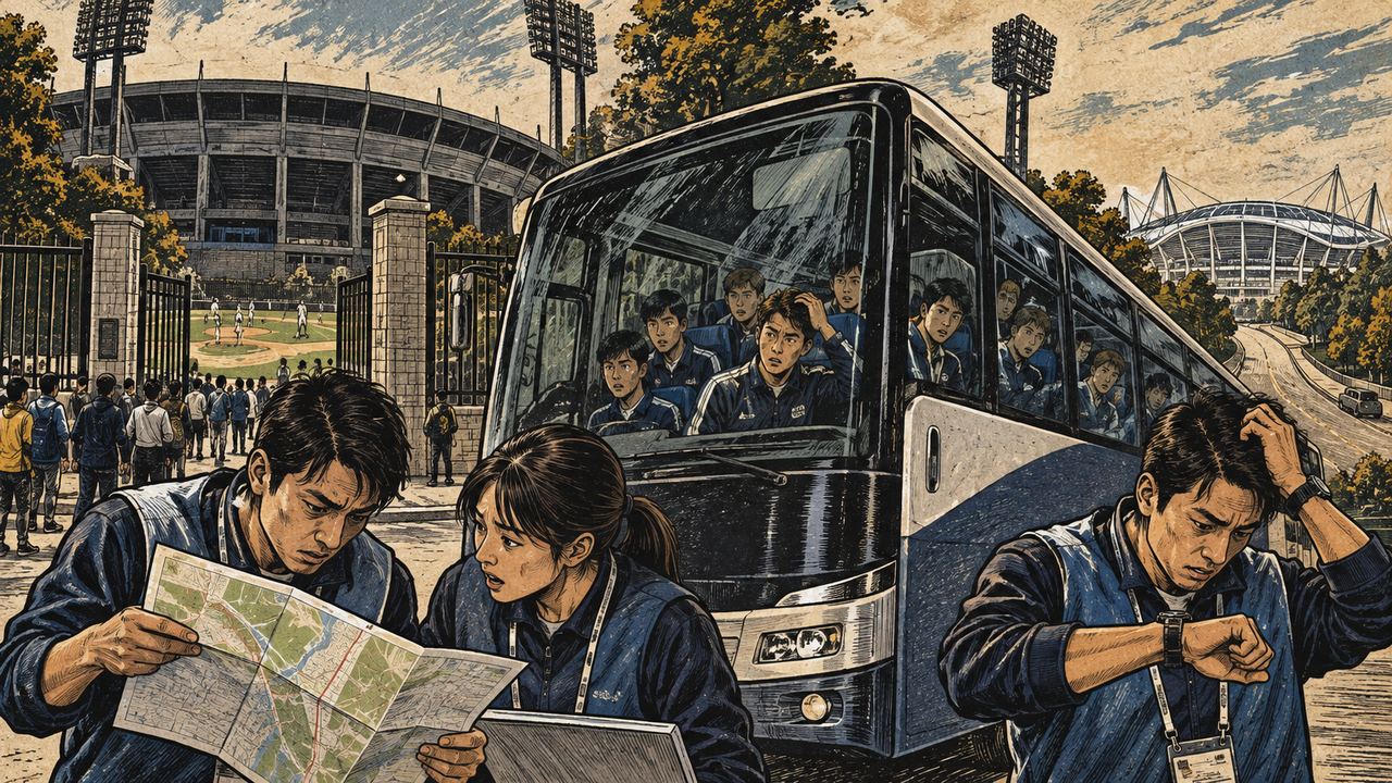 日本在住者が祭りのAI看板とドアの礼儀に不満　「実物を見せて」「理想化と現実は違う」の意見