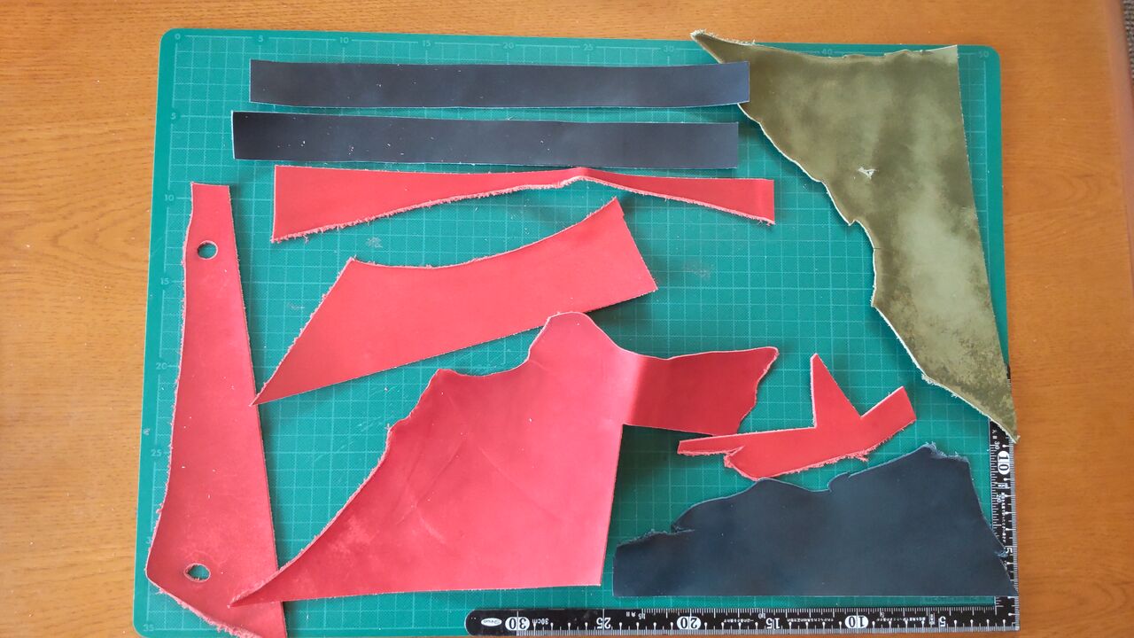 レザーマニアの格安はぎれセットってどうよ 荒巻鮭雄 アラマキ ジャケオ ブログ