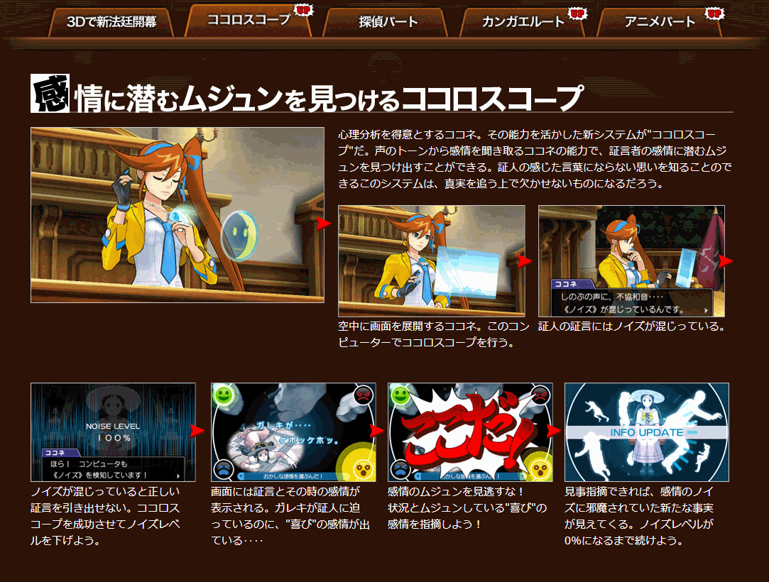 逆転裁判5 ストーリー 新システム公開 にんぽけ通信