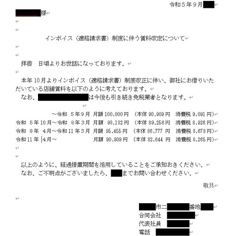 インボイス制度