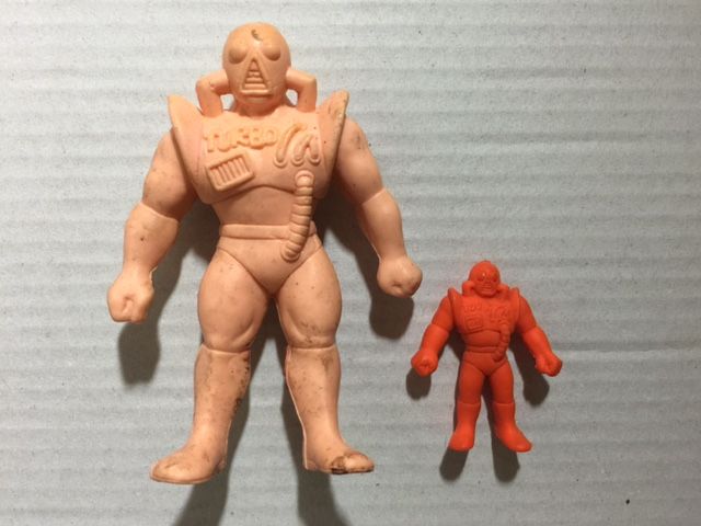 キン消し ザ ターボマン 大 小 なつかしもの