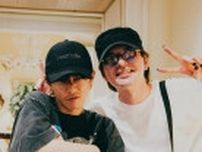 佐藤健と親友の「Tebasaki」！仲良し2ショットにファン歓喜！