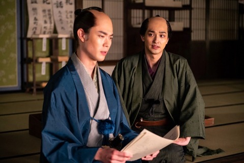 横浜流星さんと宮沢氷魚さんのオフショットｗｗｗ 眼福です。