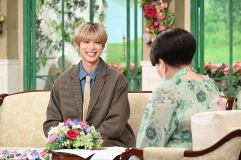 timelesz松島聡、黒柳徹子の「徹子の部屋」に初登場！活動休止を経て語る自身の心境とは