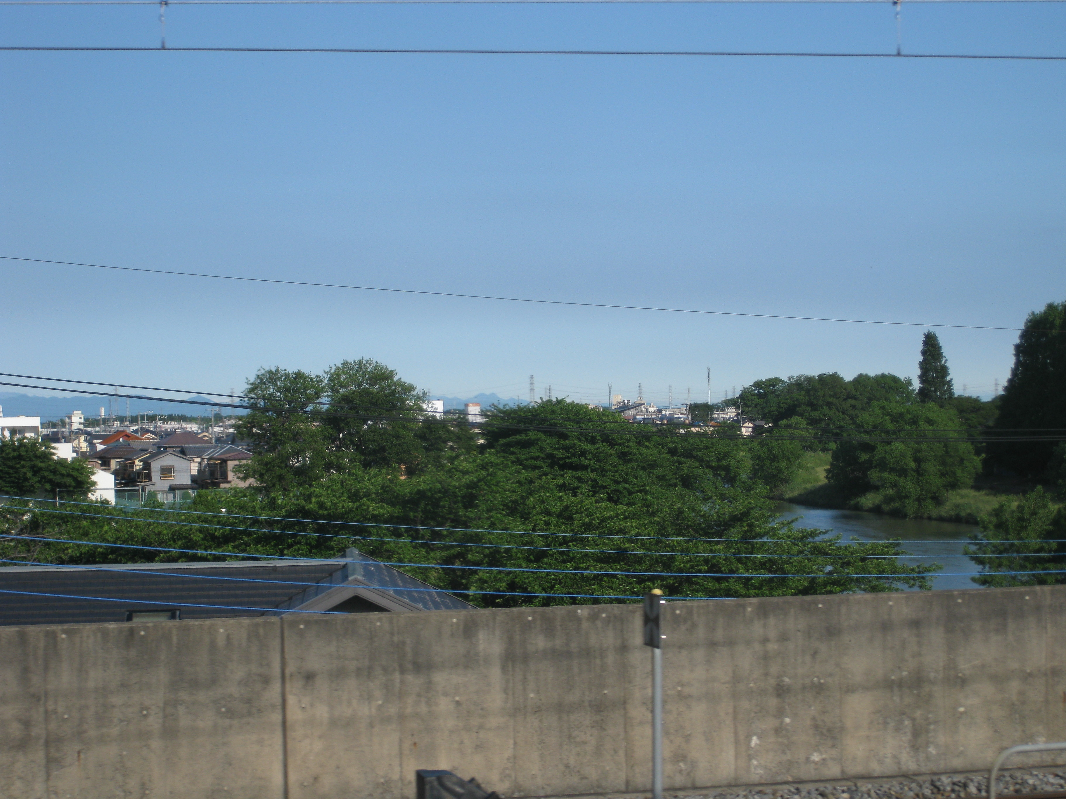 ある日の武里団地（2012．9．10タイトル変更 2010．5．15スタート） : 元荒川…宮内庁鴨場付近