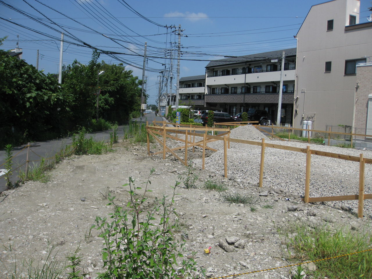 ある日の武里団地(2012.9.10タイトル変更 2010.5.15スタート) : パン屋さんの跡地…何か建つみたいです