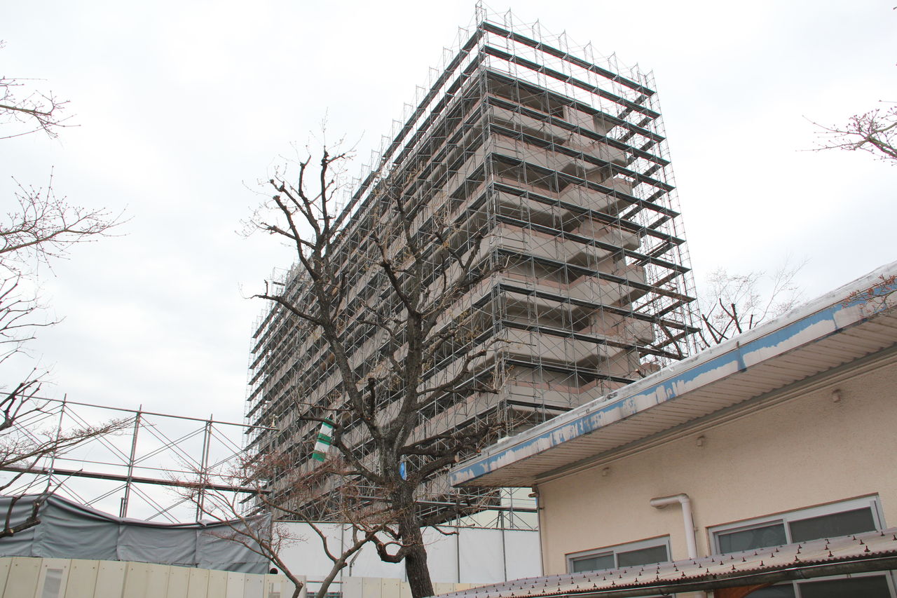ある日の武里団地(2012.9.10タイトル変更 2010.5.15スタート) : 4月3日の2街区と7街区