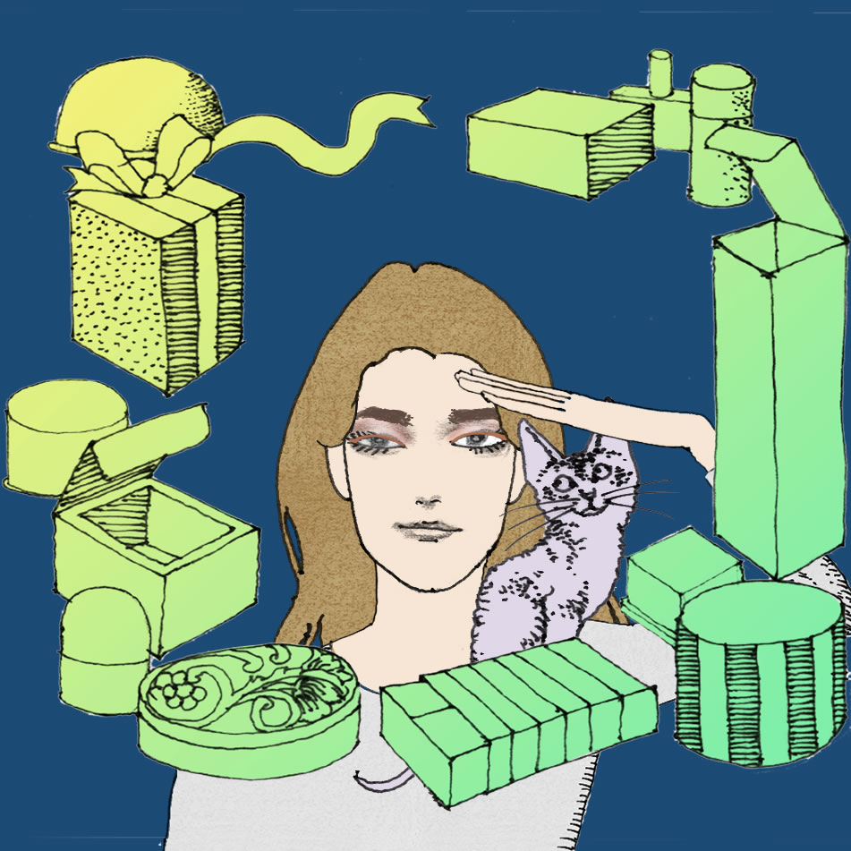 宇野亞喜良さんの かわいいを引き出す 魔法の似顔絵 マジョリ画 マジョルカ で遊ぶ センセ 家では大型犬