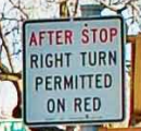 no turn on red