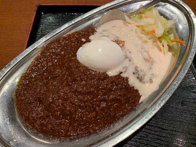 週替わりではなくチキンカレー 肥後橋南蛮亭 オレはひとりで美喰倶楽部