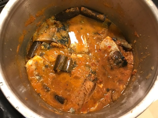圧力鍋で鯖カレー♪@家ごはん : オレはひとりで美喰倶楽部