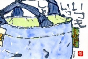 012809 絵手紙エルベ
