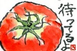 090307 絵手紙トマト