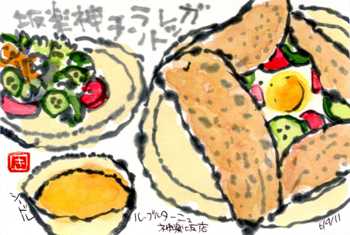 060911 ガレットランチ