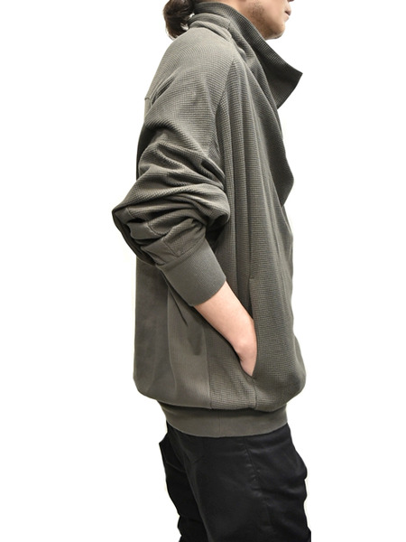 JULIUS cwl neck khaki 着用 通販 GORDINI006
