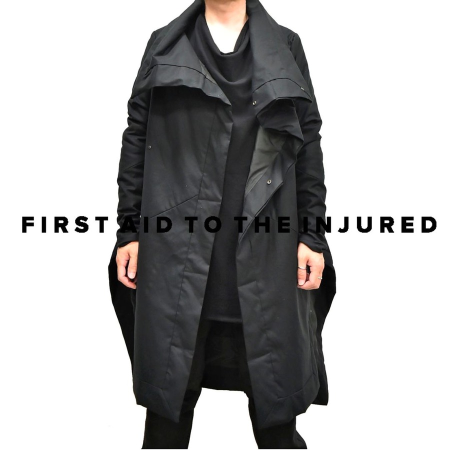 美品 First Aid to the injured y2k モード コート FIRST AID TO THE INJURED 222-608 : GORDINI OFFICIAL [ 北堀江からG