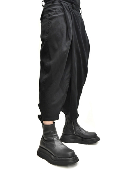JULIUS wrap baggy trousers 着用 通販 GORDINI002