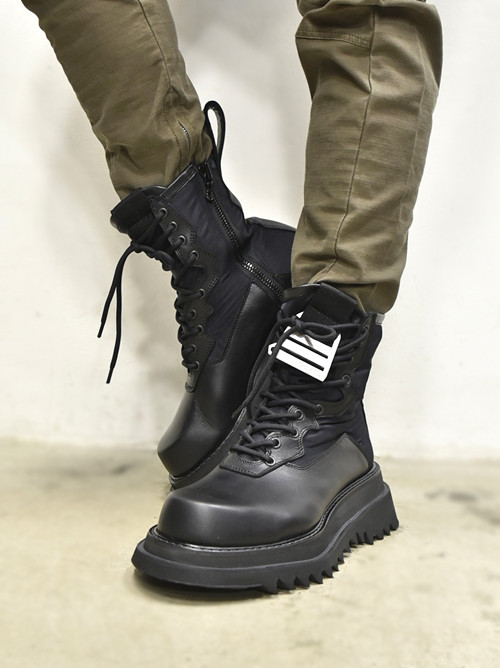 JULIUS Combat Boots 着用 通販 GORDINI001