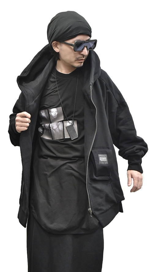 JULIUS Contrast Hoodie 通販 GORDINI005