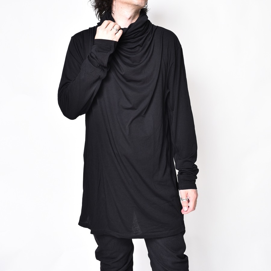 JULIUS 917CUM9 Cowl Neck Top : GORDINI OFFICIAL [ 北堀江からG-BLOG ]