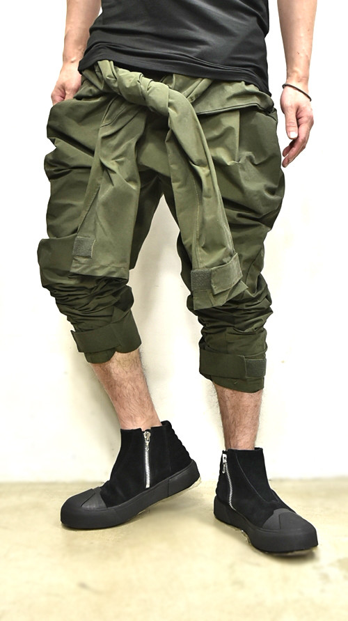 JULIUS Sleeve Baggy Pants 通販 GORDINI005