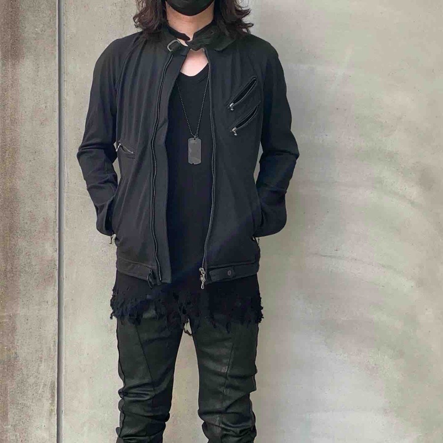 _JULIUS 859CUM5-D DESTROY IRREGULAR H/S CUT&SEWN / 859CUM6-D
