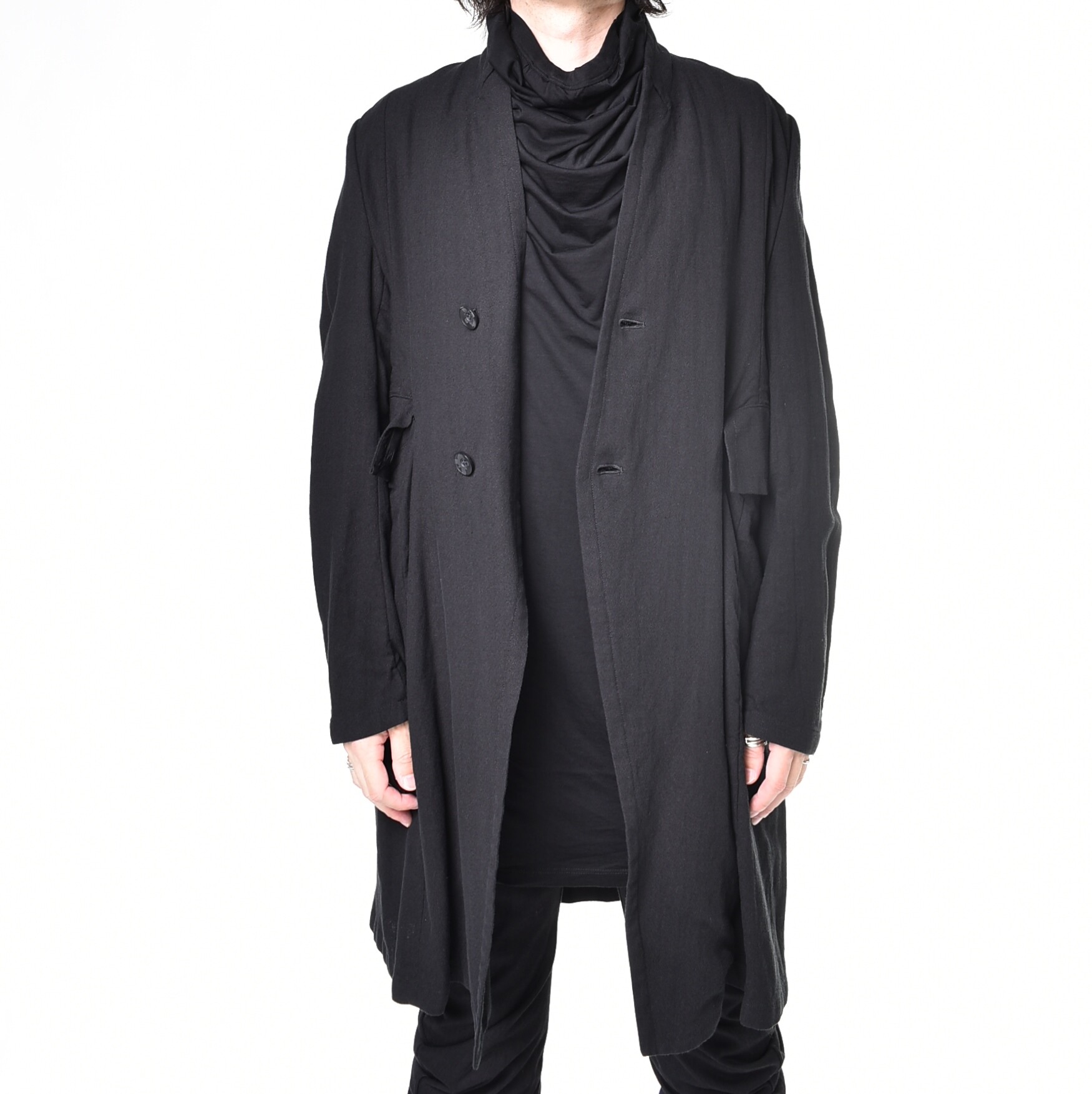 JULIUS 917CUM9 Cowl Neck Top : GORDINI OFFICIAL [ 北堀江からG-BLOG ]