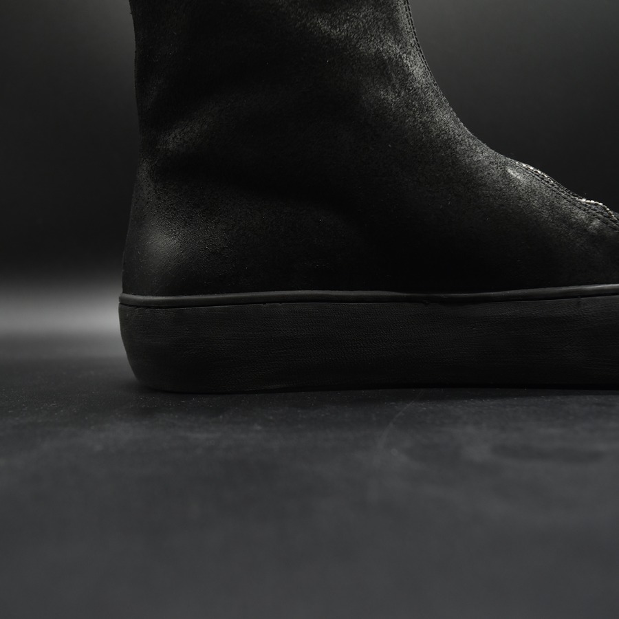 the last conspiracy ワックスドスエードアンクルブーツ