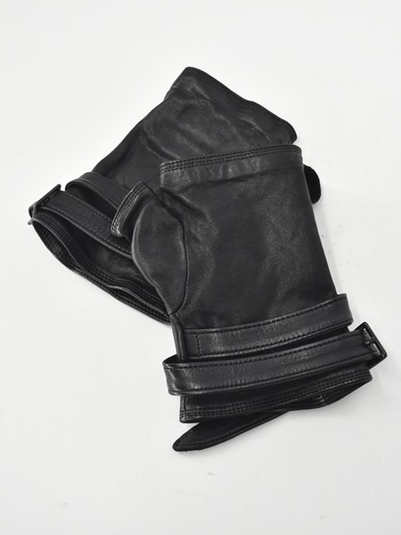 JULIUS[ユリウス] LEATHER OPEN FINGER GLOVES レザーオープンフィンガーグローブ 839ACU2 / GORDINI  大阪