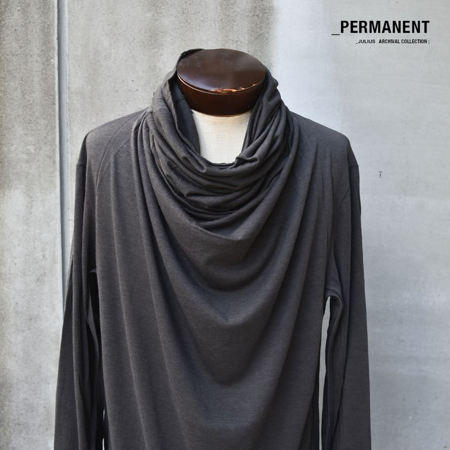 _JULIUS COWL NECK CUT＆SEWN : GORDINI OFFICIAL [ 北堀江からG-BLOG ]