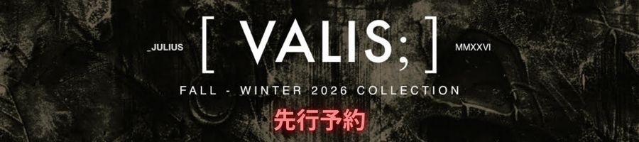 julius 2026 FW COLLECTION
