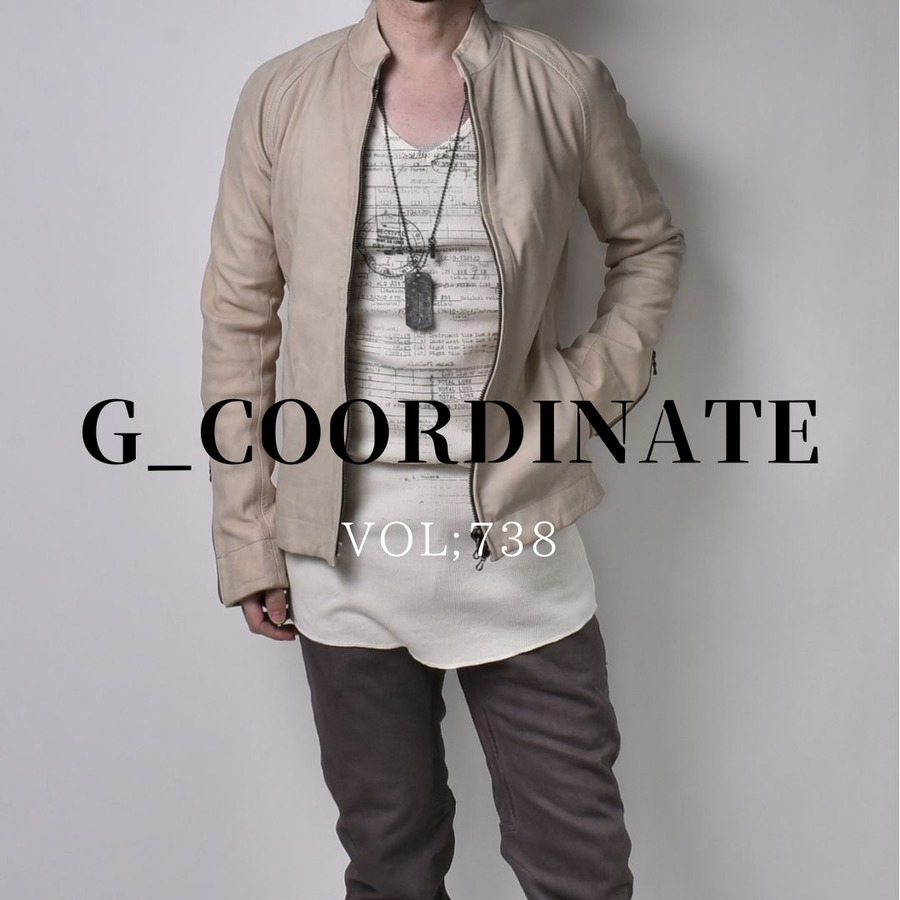 G_COORDINATE;738 : GORDINI OFFICIAL [ 北堀江からG-BLOG ]